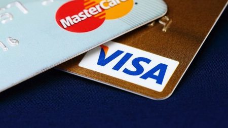 tarjeta de crédito visa o mastercard