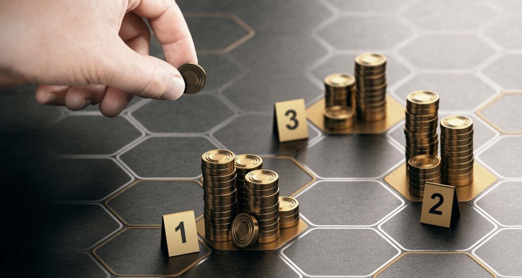 Target de los diferentes tipos de inversión